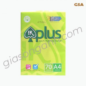 Giấy IK Plus A4 70gsm