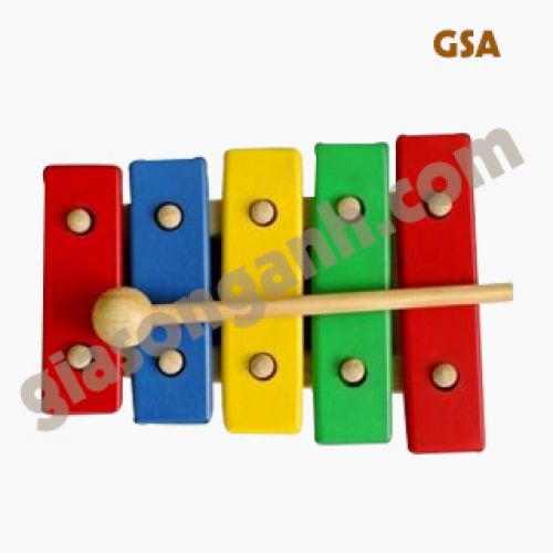 Đồ chơi cho trẻ mầm non - Đàn Xylyphone 5 thanh